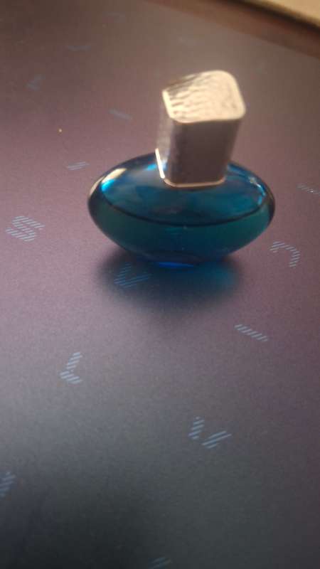 Vintage glass perfume bottle