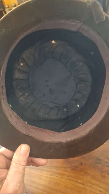 Vintage feader hat