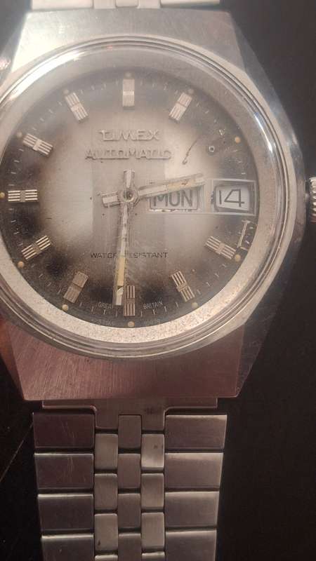 Vintage timex automatic watch