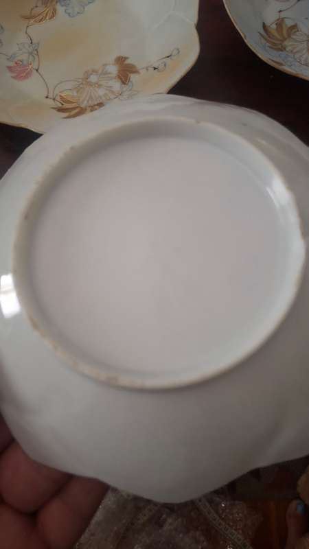 Porcelain plates x 3