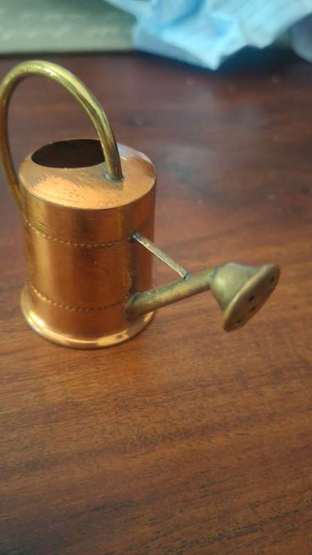 Vintage ornamental watering can