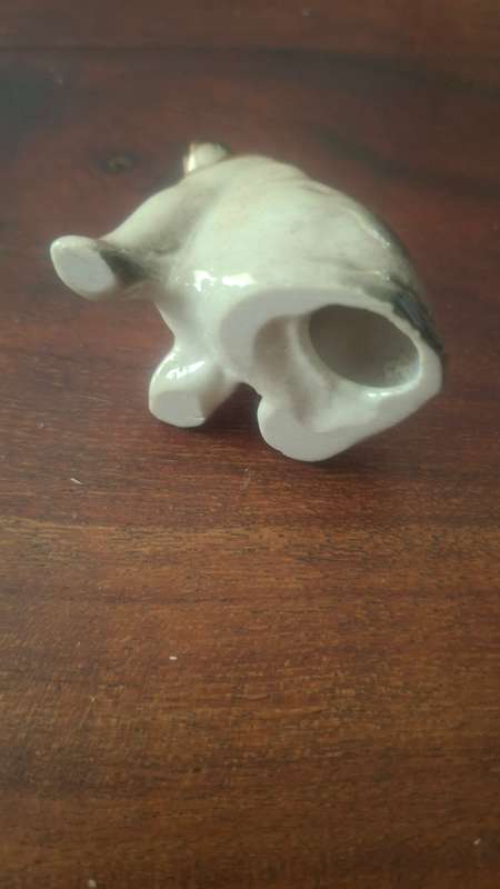 Small porcelain dog