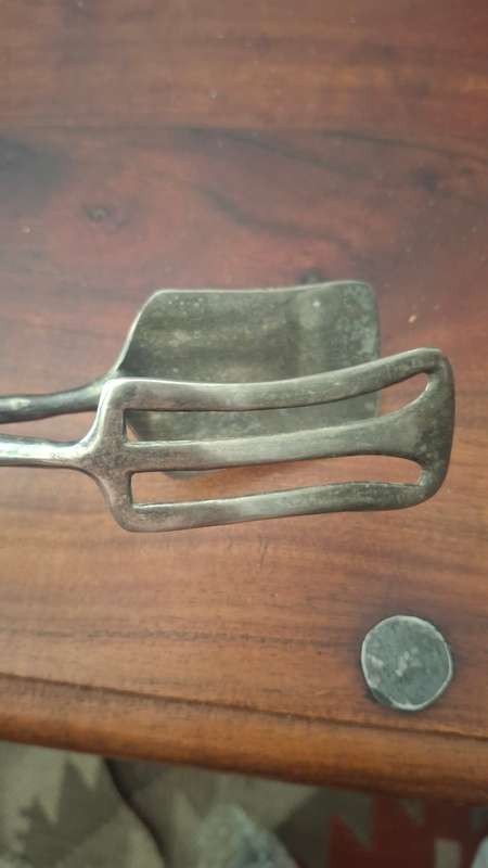 Vintage salad tongs