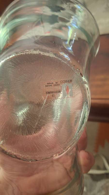 La mediterraner handmade glass bowl