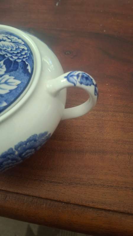 Woods ware sugar bowl