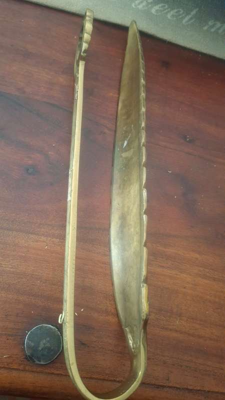 Vintage brass  hook