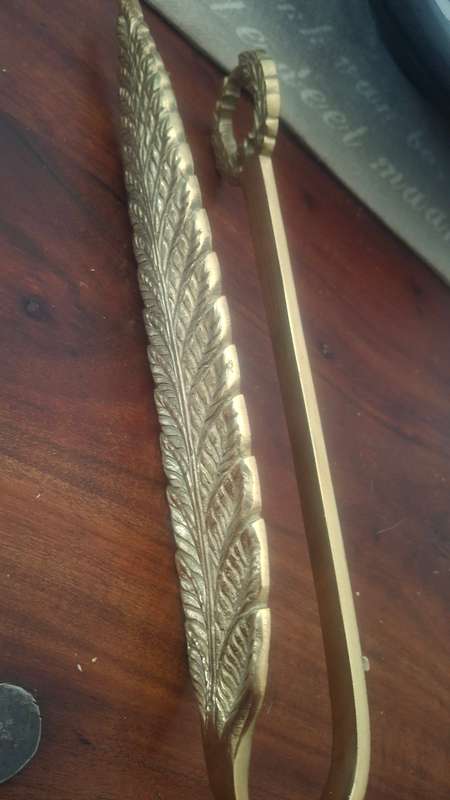 Vintage brass  hook