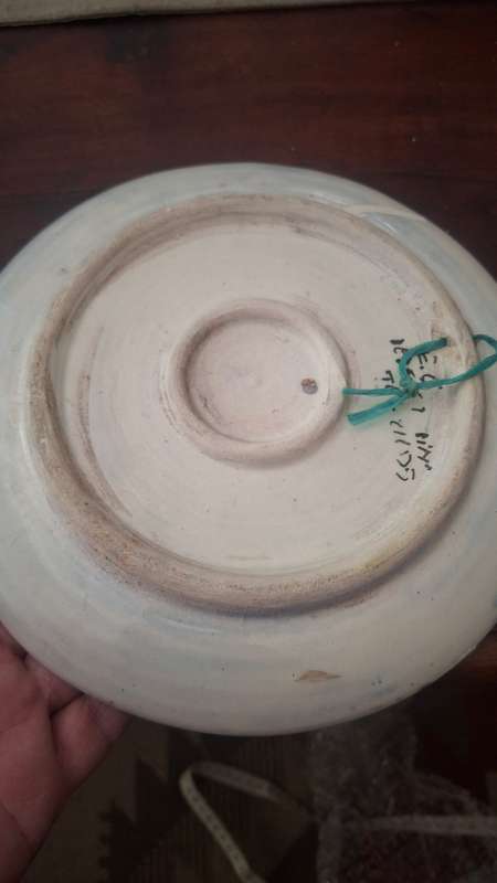 Vintage delft plate