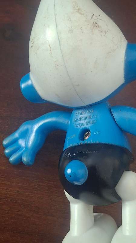 Large mc Donald smurf 2002