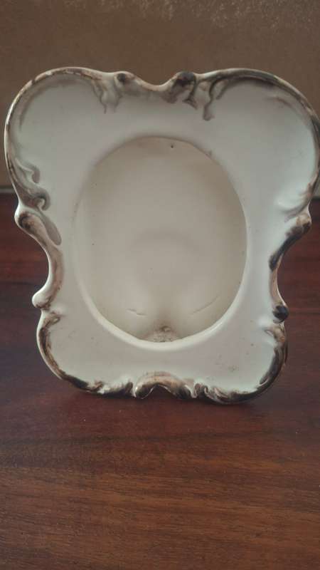 Vintage porcelain frame