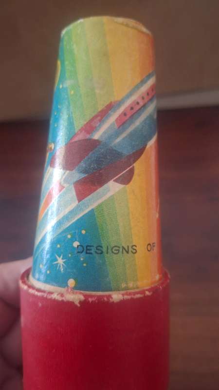 Vintage (1950s) Toy Tin Kaleidoscope made in Japan