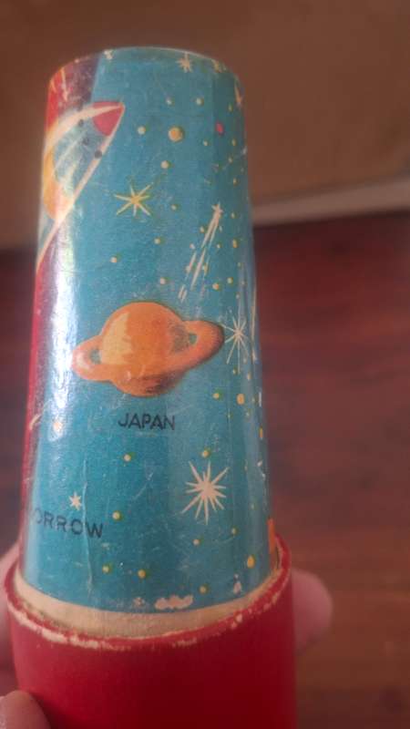Vintage (1950s) Toy Tin Kaleidoscope made in Japan