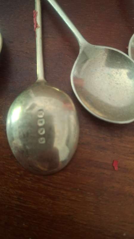 Coffee bean spoons  x 10 vintage