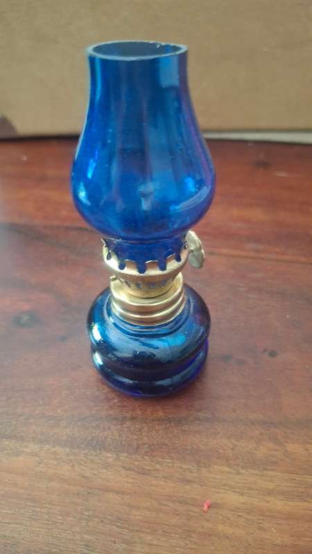 Small blue lantern