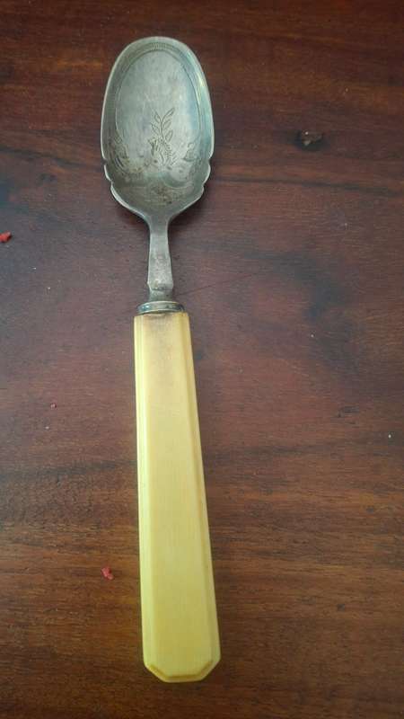 Vintage plated spoon