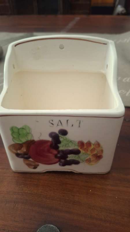 Vintage salt pot
