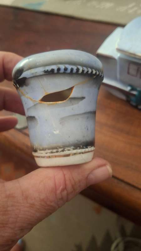 Vintage TRAIN, Locomotive Ceramic Condiment Server, Made in Japan