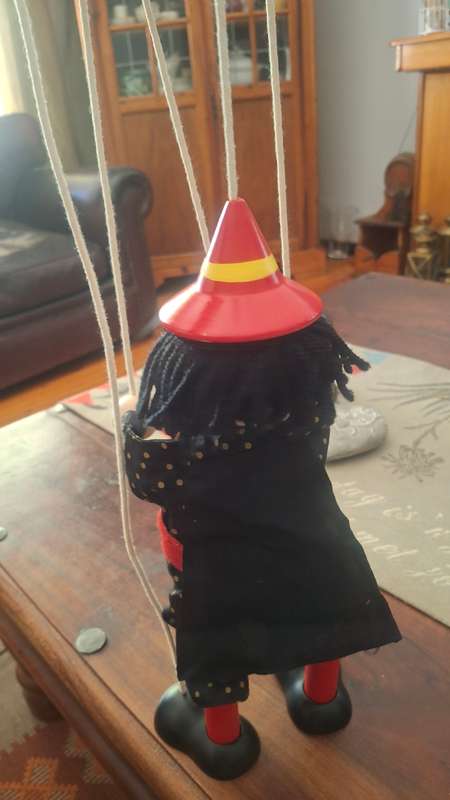 Wooden  string puppet vintage