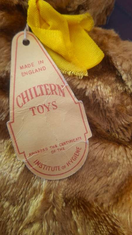 Chiltern ohair hand puppet vintage with original tag