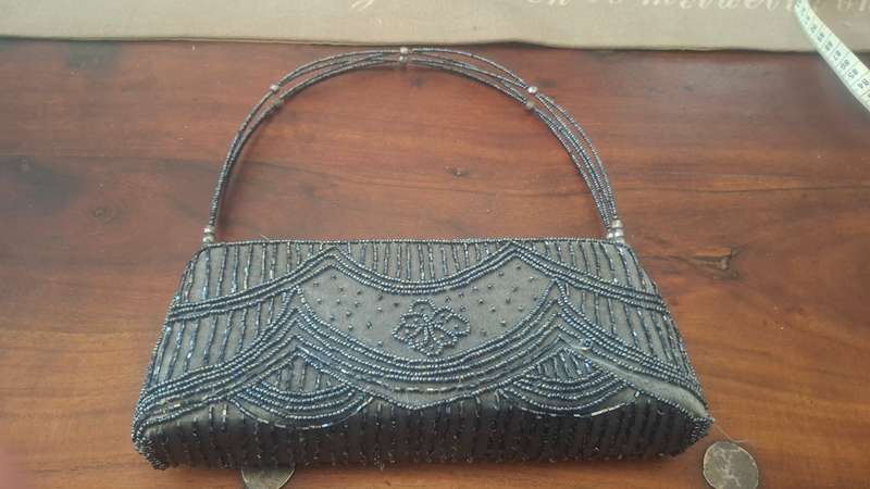 Beaded handbag