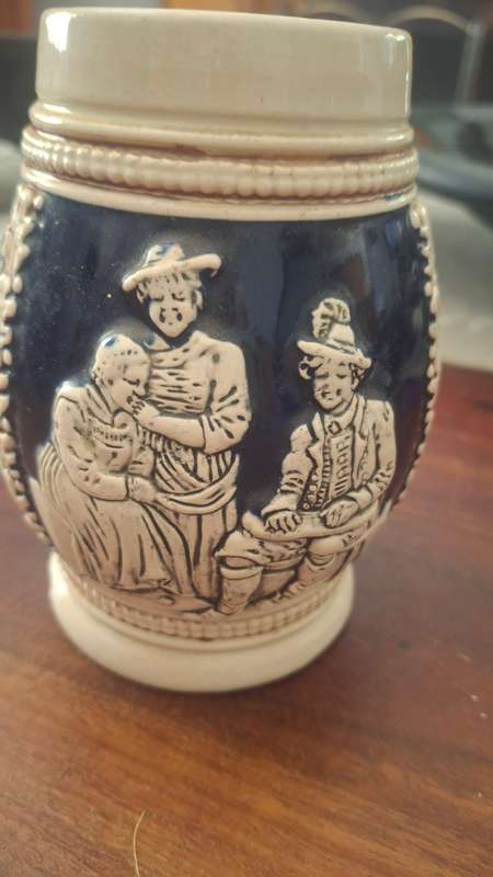 Vintage beer stein made in west Germany
