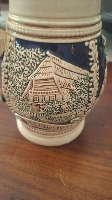 Vintage beer stein made in west Germany