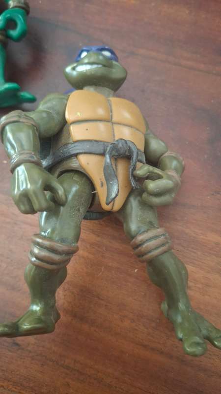 Teenage Mutant Ninja Turtles 2002 Action Figure x4