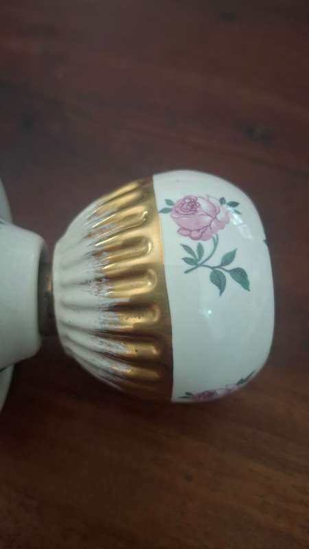 1930's porcelain door nob