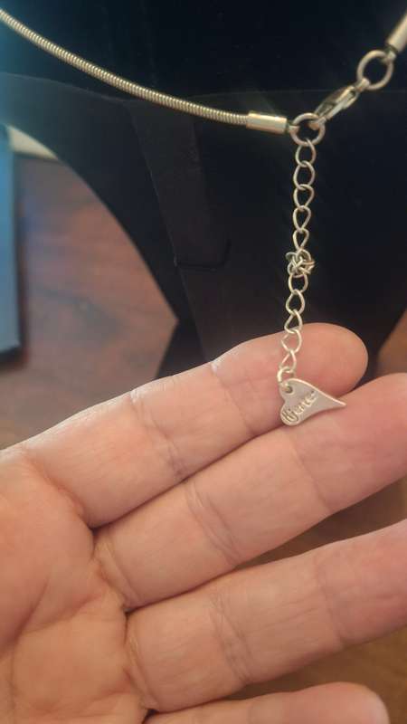 Sylvsmidja silver pendant with chain