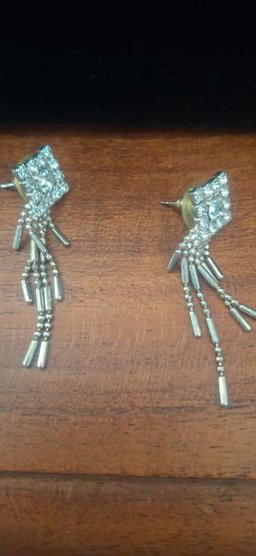 Necklace with earrings set vintage