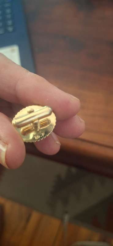 Vintage tiger cufflinks