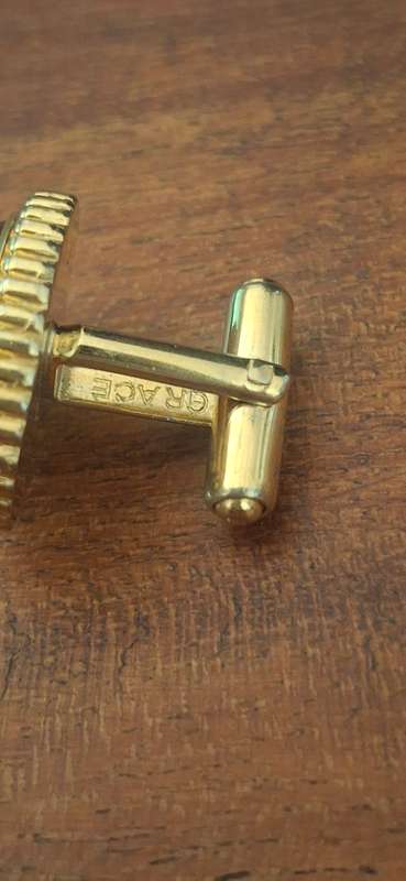 Vintage tiger cufflinks