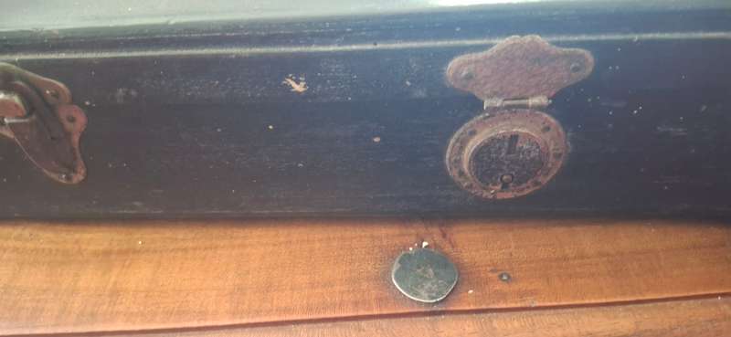 vintage violin in box