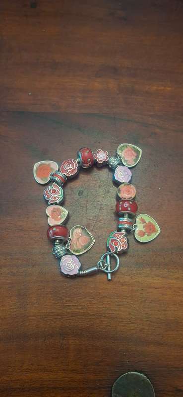 Pandora tipe of bracelet roses
