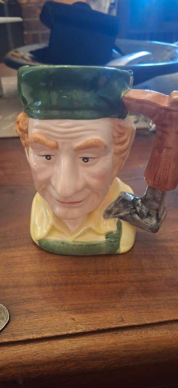 Vintage Toby tipe of beer mug