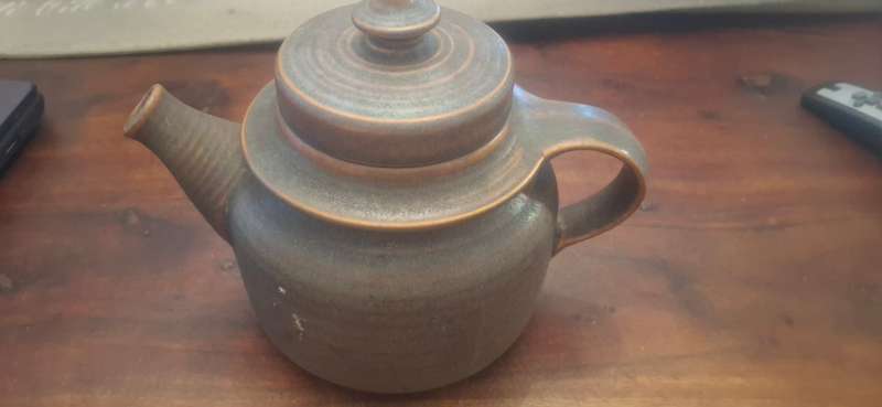 Vintage teapot stoneware