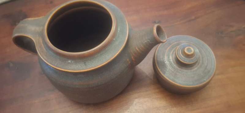 Vintage teapot stoneware