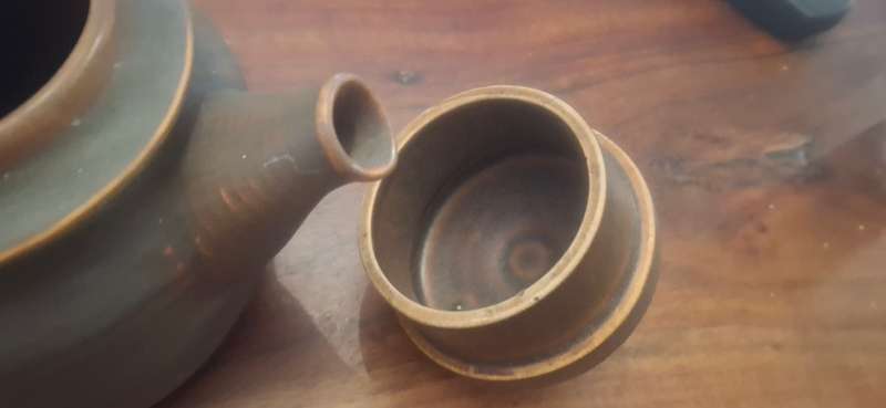 Vintage teapot stoneware