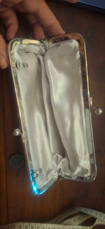 Vintage metal handbag