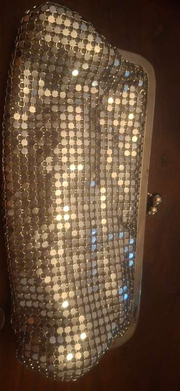 Vintage metal handbag