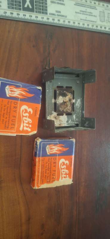 Esbit Vintage German Military Wehrmacht Kocher Stove Battlefield Post WWII WW2