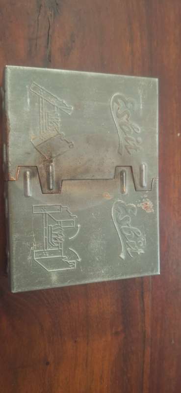 Esbit Vintage German Military Wehrmacht Kocher Stove Battlefield Post WWII WW2