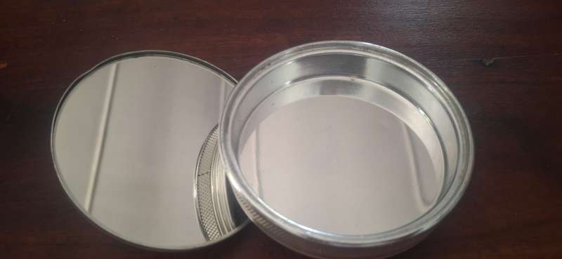 Mirror trinket box vintage