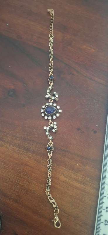 Gold plated bracelet