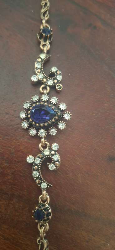 Gold plated bracelet