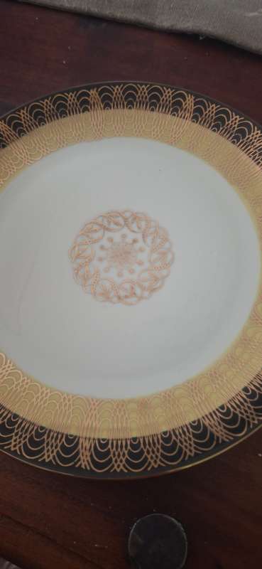 Vintage Bavaria cup and saucer trio