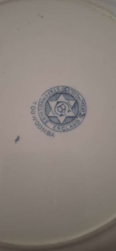 Toowoomba vintage plate