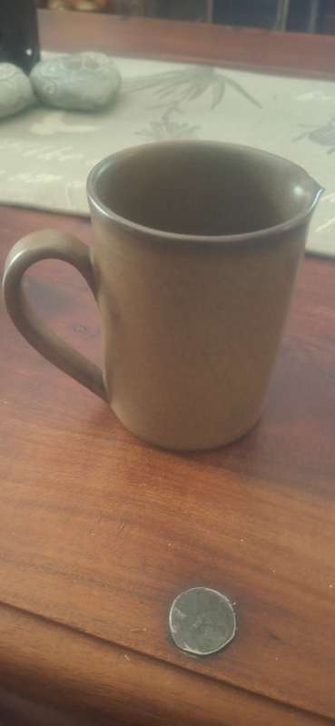 Argilla pottery milk jug
