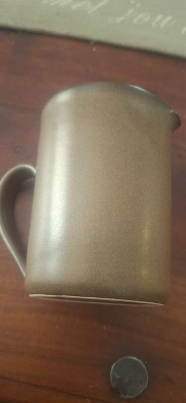 Argilla pottery milk jug
