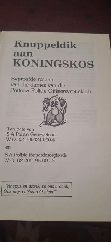 Knuppeldik aan konings kos